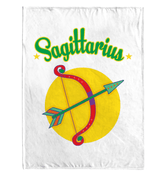Sagittarius Sherpa Blanket | Zodiac Series 5 - Beyond T-shirts